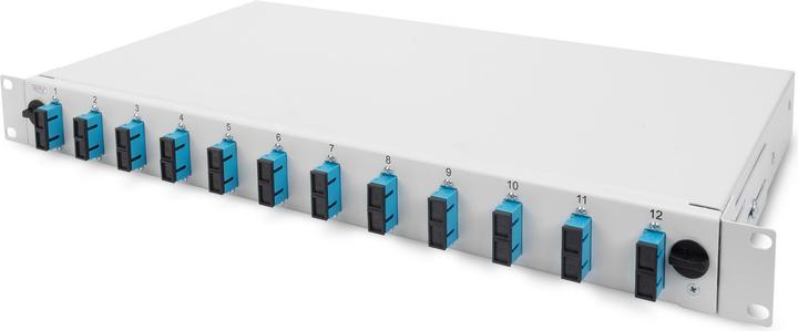 Produktbild Digitus Glasfaser Spleissbox mit Schnellverschluss, ausziehbar