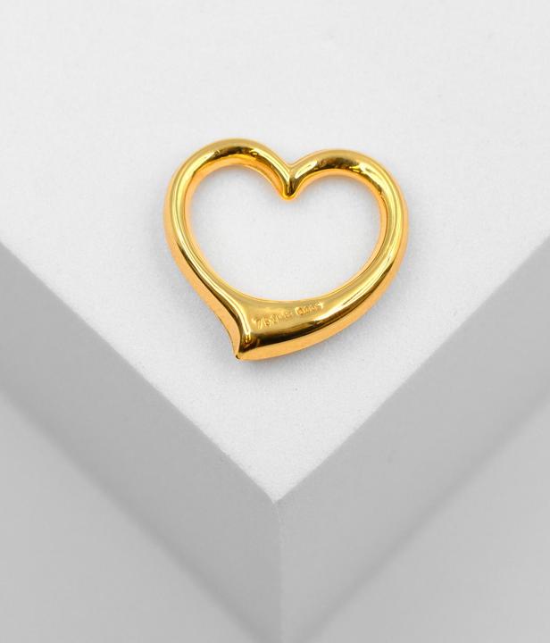 Image du produit Muau Coeur battant (750, Or blanc, Or jaune 18 carats)