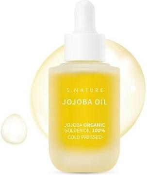 Image du produit S.Nature Jojoba Oil 30ml Moisturizing Multi-Purpose Oil for Face and Hair (Huile pour le corps, 30 ml)