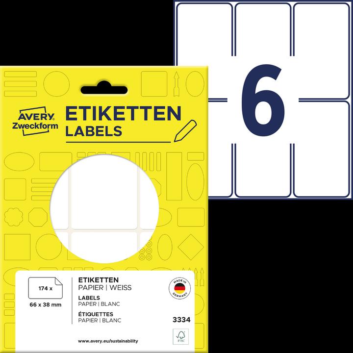 Image du produit Avery Étiquettes universelles