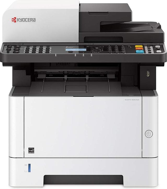 Produktbild Kyocera ECOSYS M2635dn/Plus Mono MFP Laser Printer A4 35ppm Print Copy Scan fax Climate Protection S (Laser, Schwarz-Weiss)