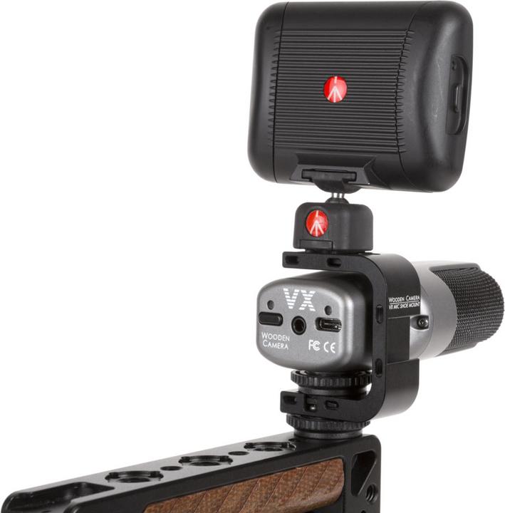 Actual product image Wooden Camera VX Skateboard Camera Mic Horseshoe Mounting Bracket