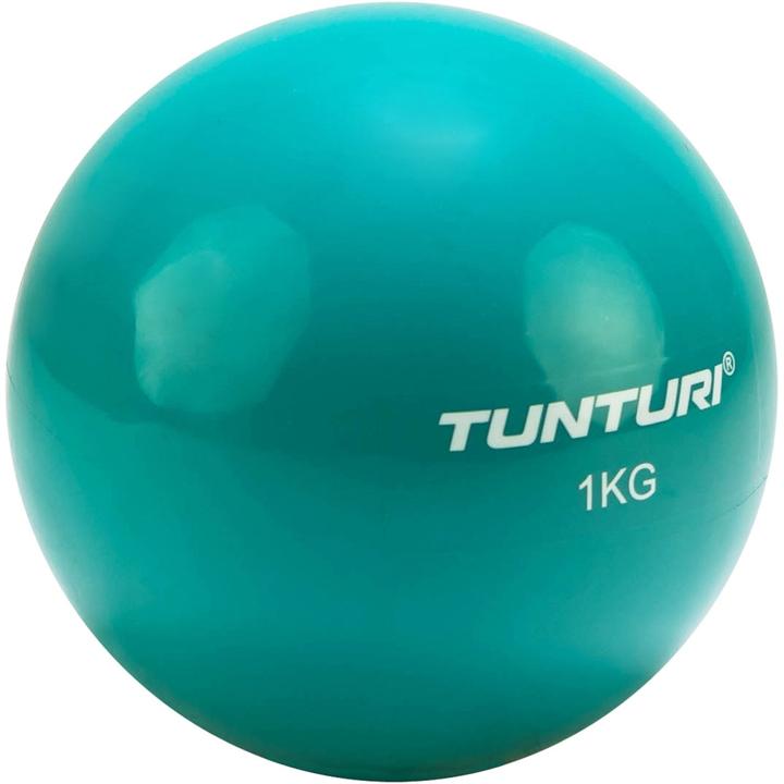 Tunturi Yoga und Pilates Toning Ball Türkis (1.08 kg, 120 mm)