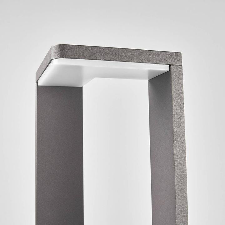 Produktbild Lucande Jeny Aussen Garten Leuchte Graphite/White (650 lm, IP54)