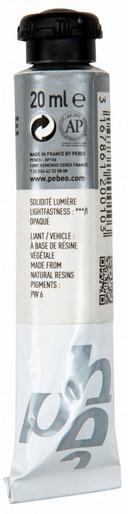 Image du produit Pebeo Gouache T7 Extra Fine (Blanc permanent, 20 ml)