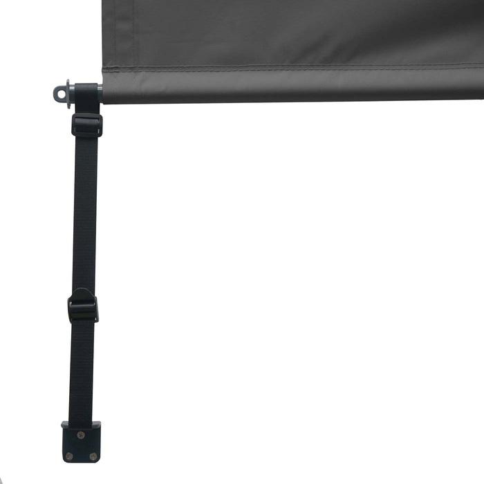 Produktbild Mendler Vertikalmarkise, Senkrechtmarkise Sichtschutz Aussenrollo Rollo, UV-Schutz 50 Stoff - 250x140cm, sch (1.40 m)
