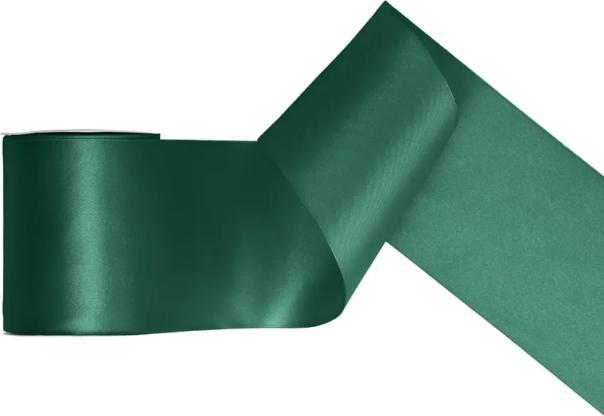 Produktbild Partydeco Geschenkband Satinband blass-grün 100mm / 25 Meter (Geschenkband)