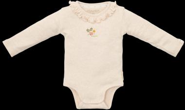 Little Dutch Strampler lang sleeve Sand melee - 50 (50)