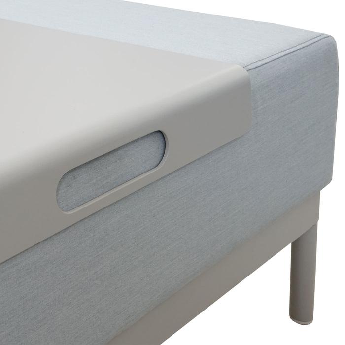 Produktbild Swisshandel24 Alu-Garten-Garnitur, Sofa, Outdoor Stoff/Textil - blau mit Ablage, ohne Kissen