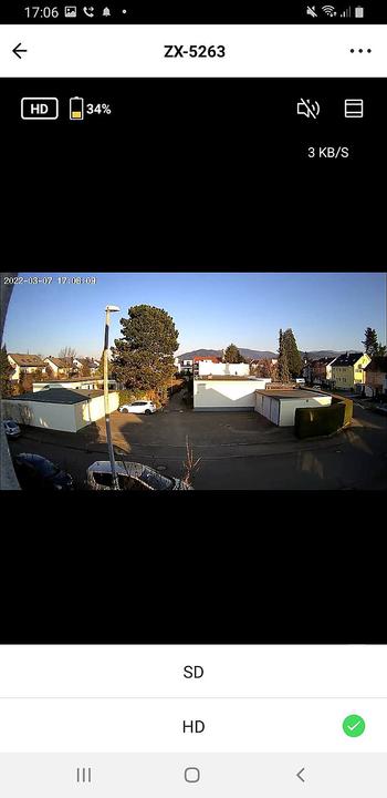 Immagine prodotto 7links Set di 2 telecamere di sorveglianza a batteria Pan-Tilt