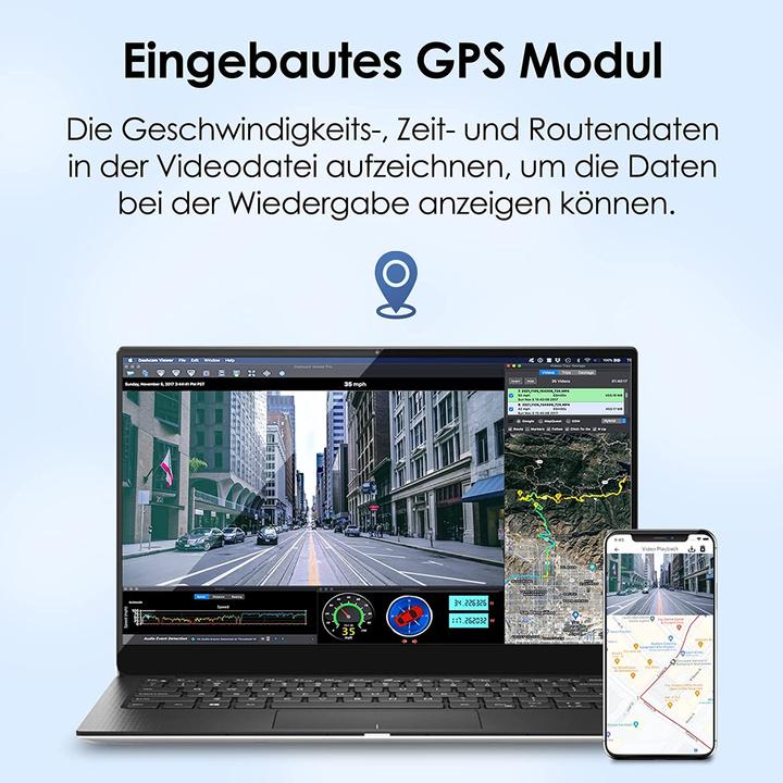 Image du produit Viofo T130 3 Lens WiFi App 2k