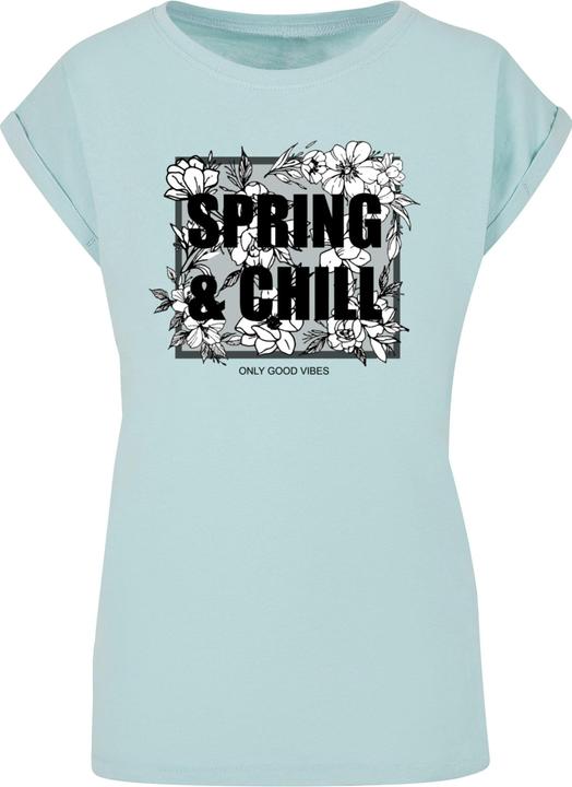 Actual product image Merchcode Ladies Spring And Chill Extended Shoulder Tee - 113645 (XL)