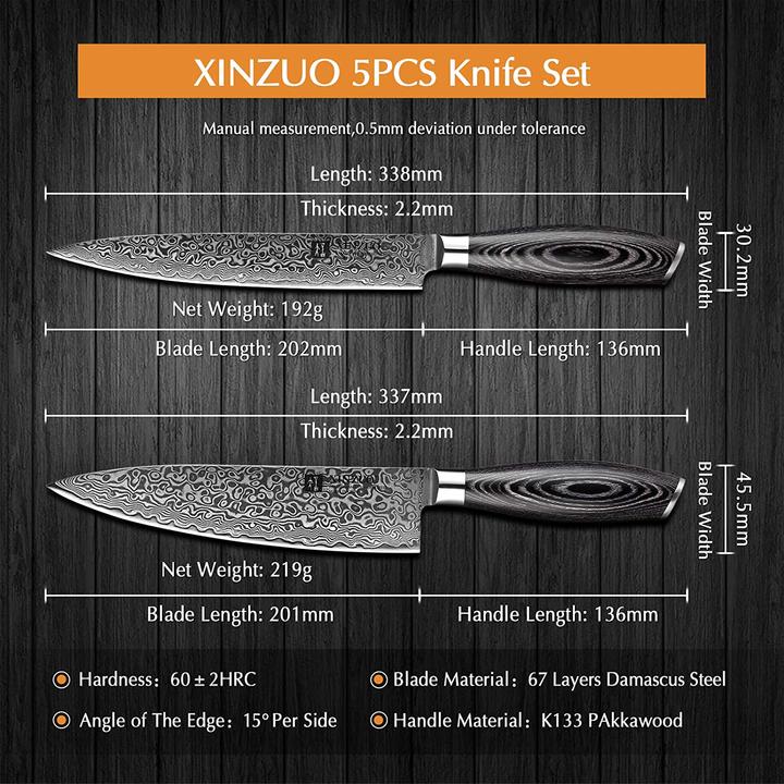 Produktbild Xinzuo Damastmesser