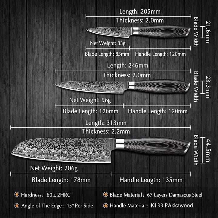 Produktbild Xinzuo Damastmesser