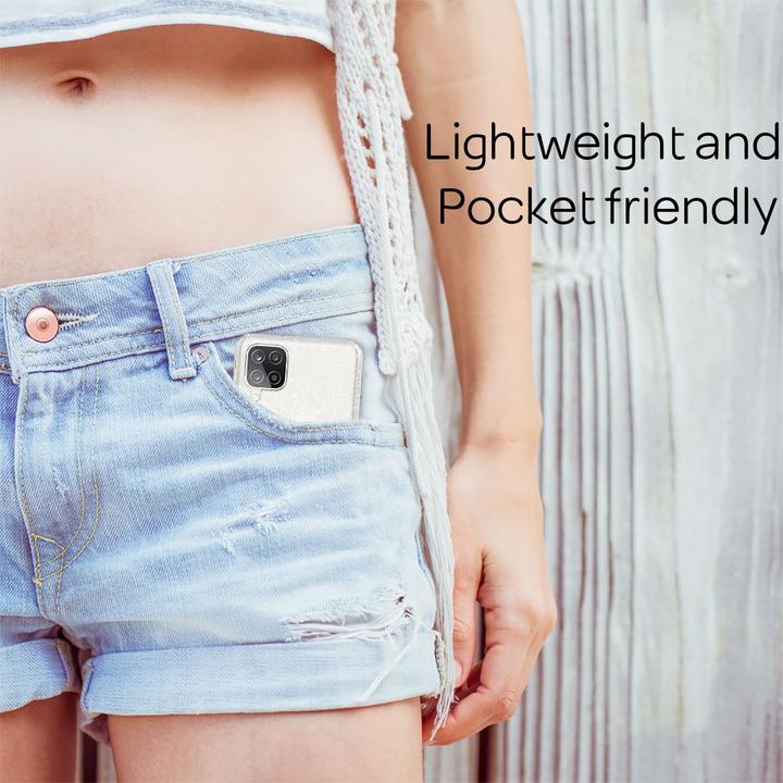 Produktbild Nalia Klare Glitzer Silikon Hülle (Samsung Galaxy A12)