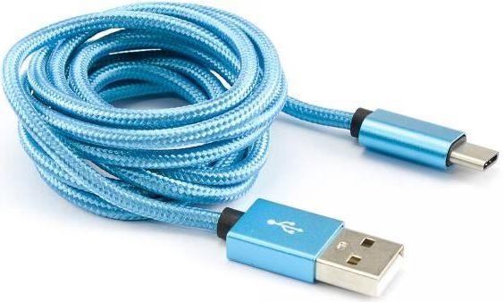 Produktbild Sbox USB->Type C M/M 1.5m CTYPE-1.5BL blue (1.50 m, USB 1.0)