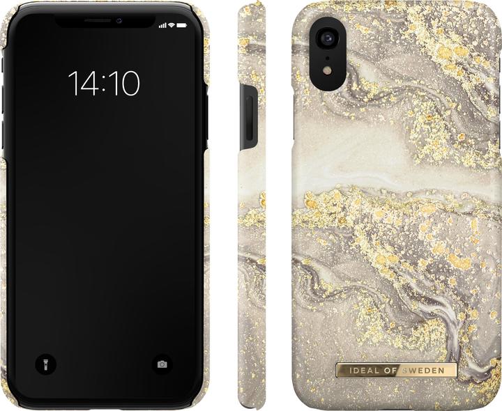 Actual product image iDeal Of Sweden Sparkle Greige Marble (Apple iPhone XR)