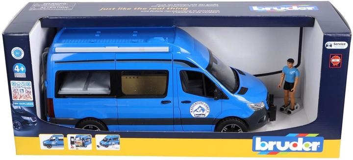 Actual product image Bruder MB Sprinter Camper mit Fahrer