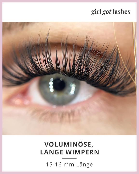 Actual product image Girl got lashes Wimpernverlängerung-Set (5 Paare) - Boss Babe (Artificial eyelashes)