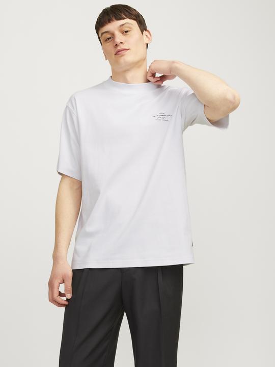 Actual product image Jack & Jones Jprblachad Branding Ss Crew Neck Tee Sn (M)