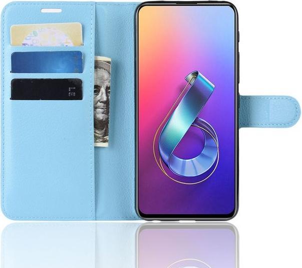 Actual product image MU Classic Litchi Leather Bookcover Series (Asus Zenfone 6)