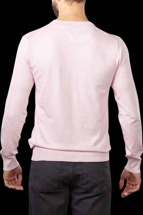 Actual product image Scotch & Soda Viscose Polyamid Pullover Crew Neck Rose (XXL)