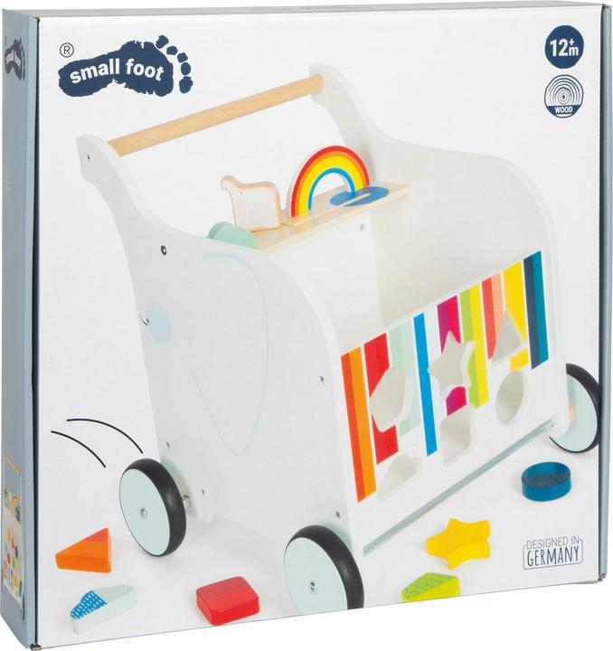 Produktbild small foot Lauflernwagen Spielzeugbox Elefant
