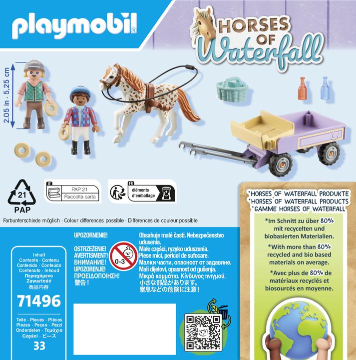 Produktbild Playmobil Horses of Waterfall (71496, Playmobil Horses of Waterfall)
