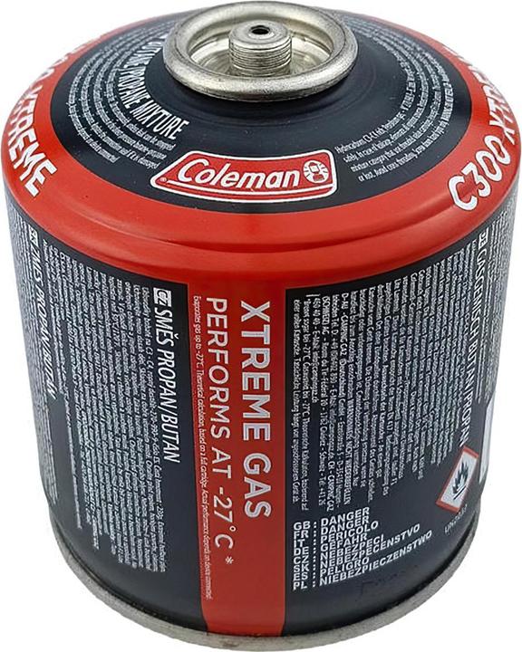 Actual product image Coleman CO Valve Gas Cartridge C300 Xtreme 2182911