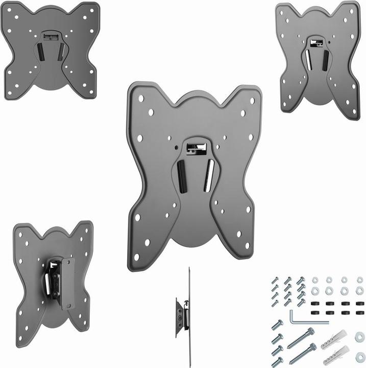 Produktbild Gembird WM-42T-03 TV-Wandhalterung (neigbar) 23–42 Zoll bis zu 25 kg (Wand, 42", 25 kg)
