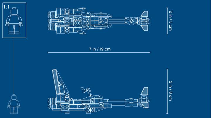 Image du produit LEGO Vélos Cloud-Rider Swoop (75215, LEGO Star Wars)