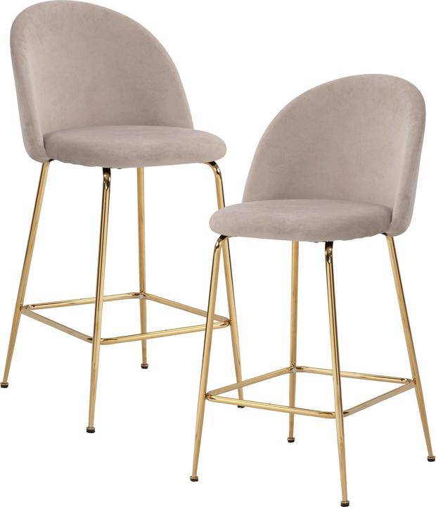 FineBuy Barhocker 2er Set