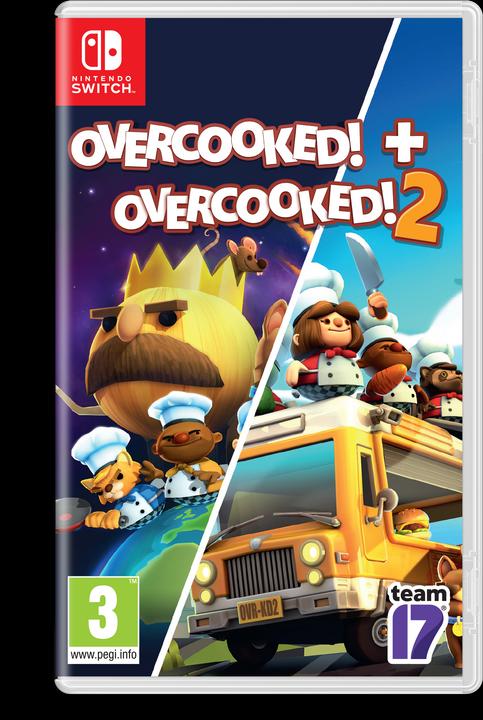 Actual product image Team17 Overcooked! + Overcooked! 2 (Switch, Switch Lite, Switch OLED, EN)