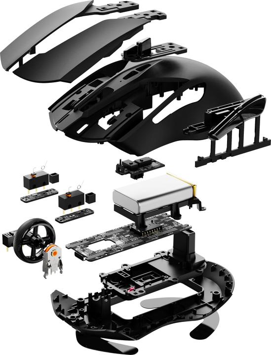 Productafbeelding Rapoo V20PRO 4K+8K WL GAMING MUIS SW (Draadloze, Bedraad)