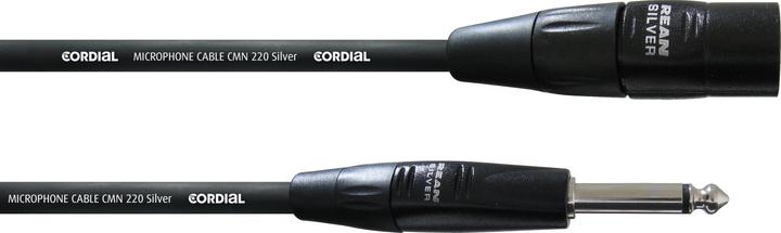 Image du produit Cordial CIM 7.5 MP - Câble microphone SilverLine (7.50 m, XLR, jack 6.3mm)