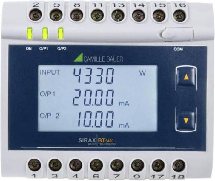 Produktbild Camille Bauer Programmierbarer Messumformer für Leistung SIRAX BT5400