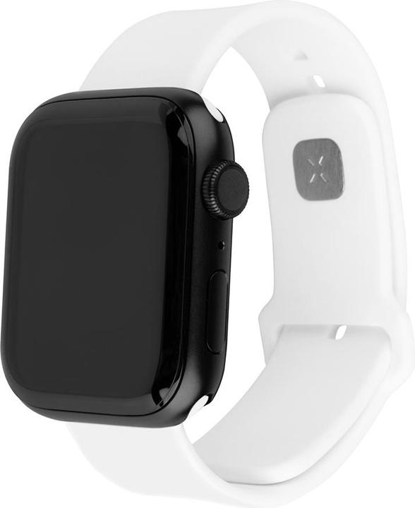 Produktbild Fixed Silikon Sporty Clock Block Apple Watch 38/40/41mm Smart Watch, Weiss (Silikon)
