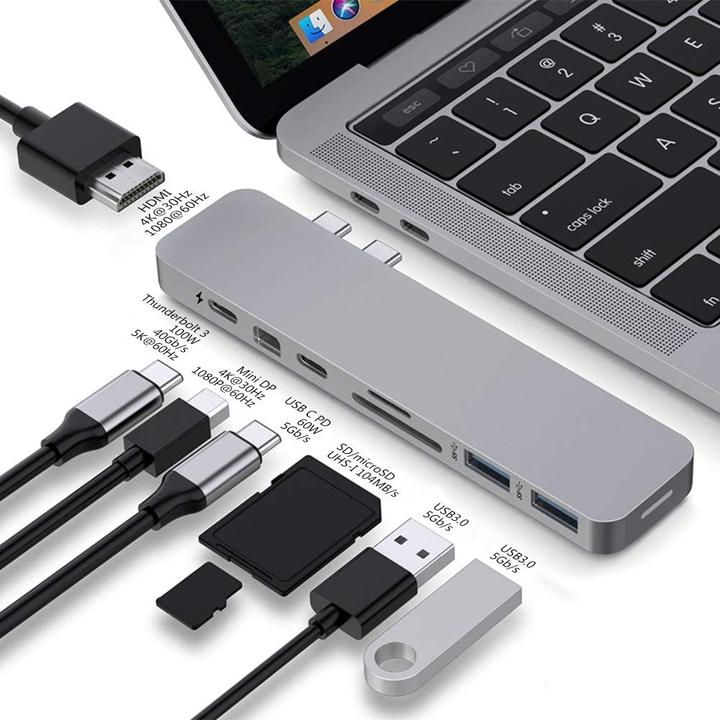 Actual product image Hyper Drive Pro 8-in-2 (USB-C, 1 Ports)