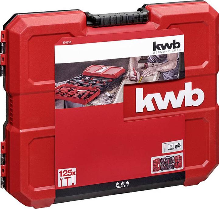 Produktbild kwb Werkzeugkoffer 125tlg (125 Teile)