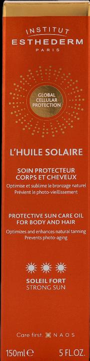 Actual product image Institut Esthederm L'Huile Solaire Fort (Suntan cream, 150 ml)