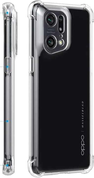 Image du produit Screenguard Housse Oppo Find X5 Pro Crystal Soft Airbag Bumper (Oppo Find X5 Pro)