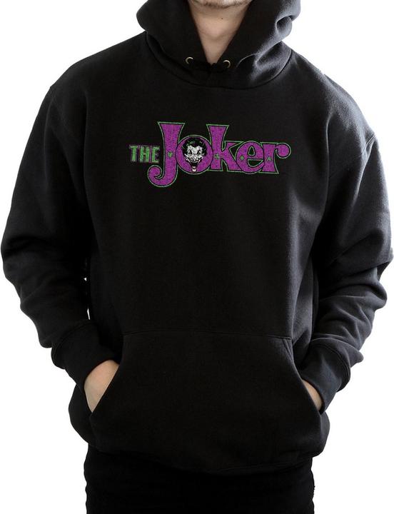 Produktbild The Joker Crackle Logo Kapuzenpullover (M)