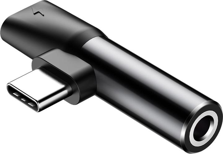 Baseus Adaptateur 2in1 USB Type-C (USB Type C, Jack 3.5mm, USB Type C)