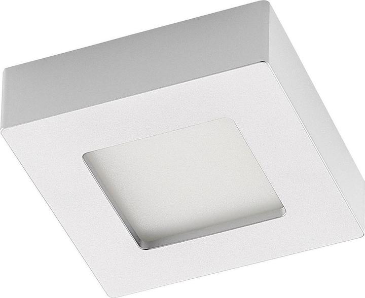 Produktbild Prios Alette LED-Deckenleuchte, silber, 12,2 cm (705 lm)