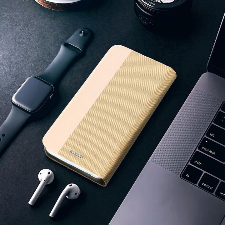 Actual product image OEM Cases SENSITIVE Book case for XIAOMI Redmi Note 14 PRO 5G / 14 PRO PLUS 5G gold (Xiaomi Redmi Note 14 Pro 5G)