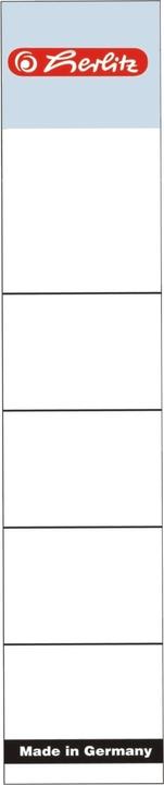 Immagine prodotto Herlitz Etichette per inserti angolari per cartelle maX.file, 30 x 190 mm