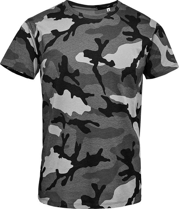 Produktbild Sols Camo TShirt mit Tarnmuster Kurzarm (S)