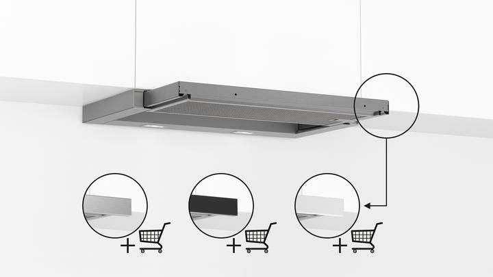 Image du produit Bosch Hausgeräte DFL063W56 (Hotte écran plat)