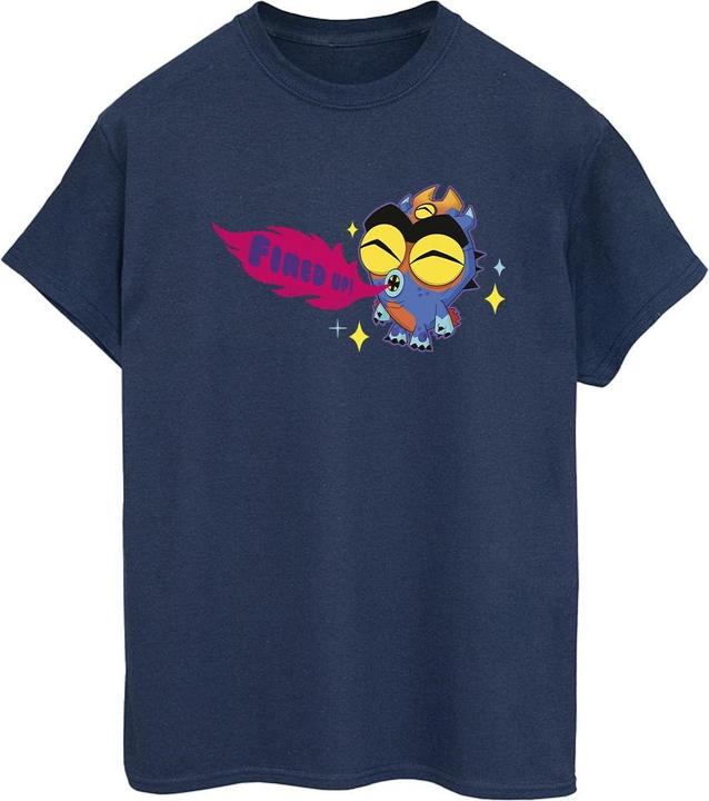 Disney Big Hero 6 Baymax Fred Fired Up TShirt (3XL)