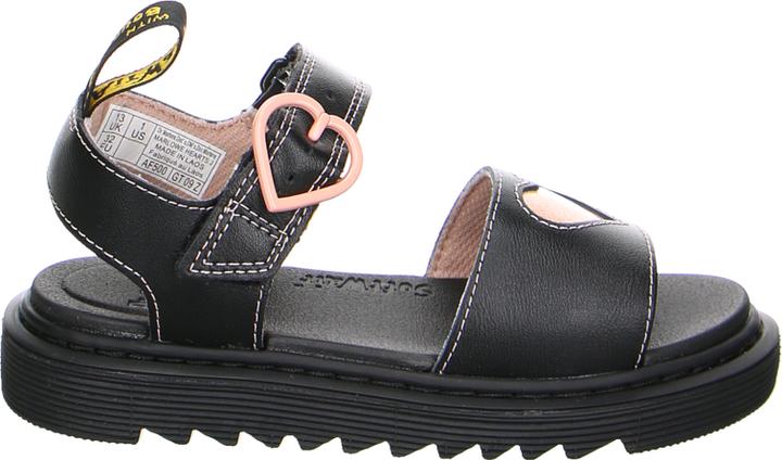 Actual product image Dr. Martens Marlowe Hearts J Black+Powder (34)